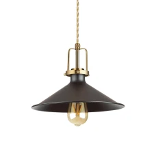 Ideal Lux ERIS E27 чорний 249070. Підвісний світильник