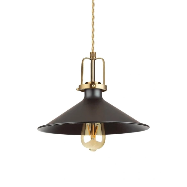 Підвісний світильник IDEAL LUX ERIS E27 чорний 249070 - Фото 1