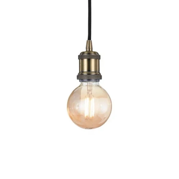Підвісний світильник Ideal Lux FRIDA E27 бронзовий 122083 - Фото 1