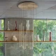 Підвісний світильник IDEAL LUX FILO 23Вт 3000К латунний 263663