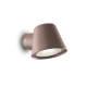 Фасадний світильник Ideal Lux GAS GU10 коричневий 213095