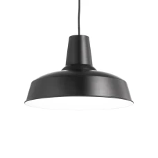 Ideal Lux MOBY E27 чорний 093659. Підвісний світильник