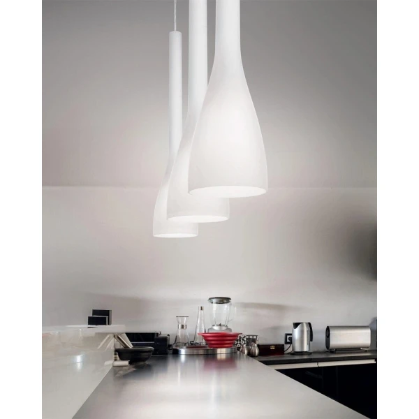 Підвісний світильник IDEAL LUX FLUT E14 білий 035697 - Фото 2
