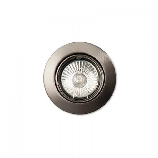 Врізний точковий світильник Ideal Lux SWING GU10 сірий 083148