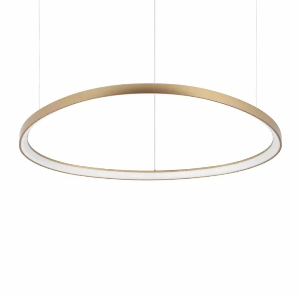 Підвісний світильник IDEAL LUX GEMINI 80Вт 3000К латунний 307701
