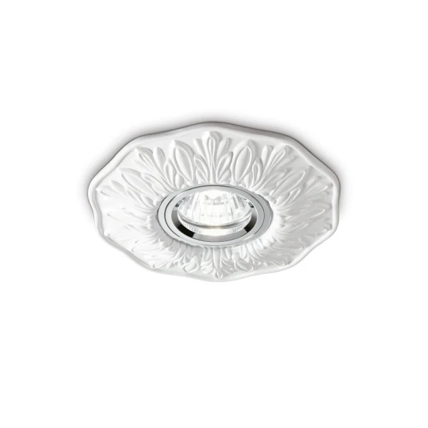 Врізний точковий світильник Ideal Lux POLKA GU10 білий 115597 - Фото 1