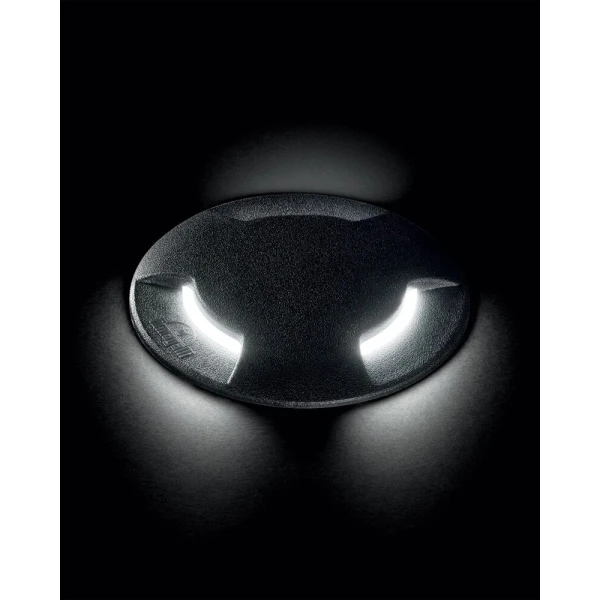 Вбудований вуличний світильник Ideal Lux CECILIA GX53 чорний 120362 - Фото 3