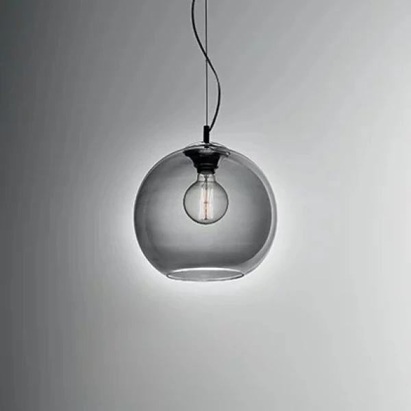 Підвісний світильник IDEAL LUX NEMO E27 димчастий 094137 - Фото 2