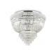 Пристельова люстра Ideal Lux DUBAI E14 прозорий 207186