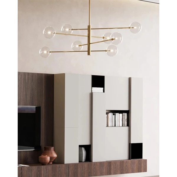 Підвісна люстра Ideal Lux EQUINOXE G4 прозорий 275215 - Фото 2
