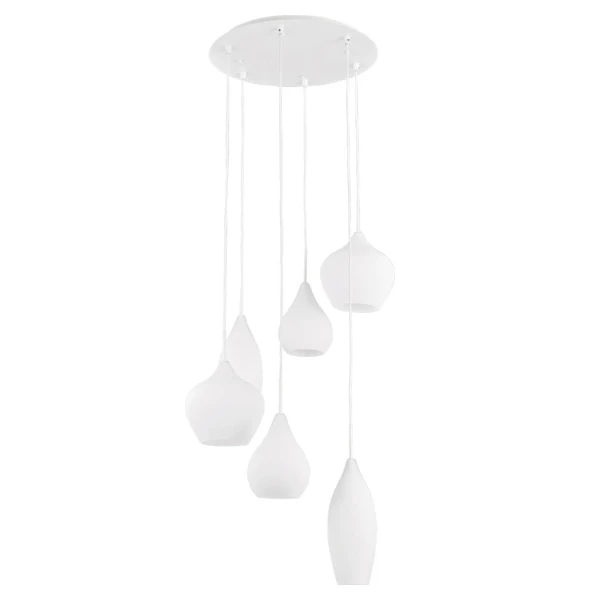 Підвісний світильник IDEAL LUX SOFT E14 білий 087818 - Фото 1