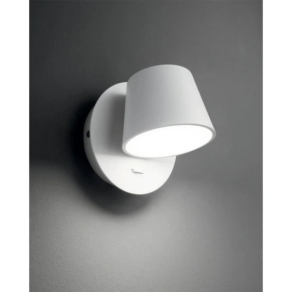 Декоративне бра IDEAL LUX GIM 6Вт 3000К білий 167152 - Фото 2