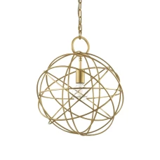 Ideal Lux KONSE E27 золотий 155968. Підвісний світильник