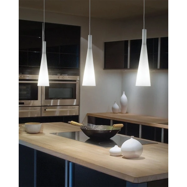 Підвісний світильник IDEAL LUX MILK E27 білий 030326 - Фото 2