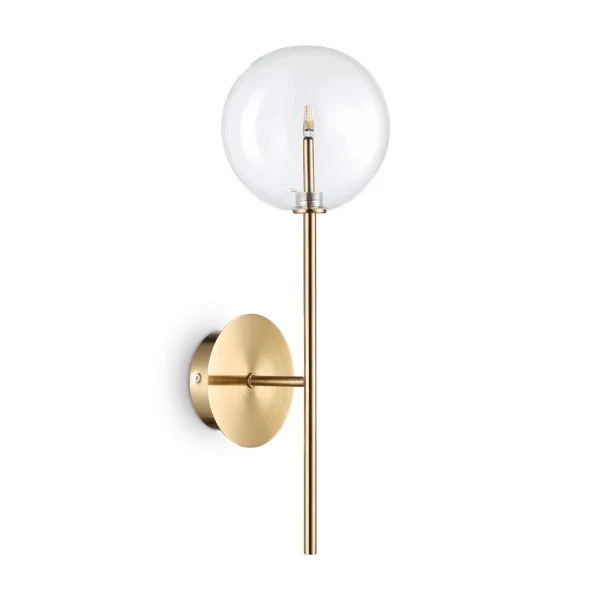 Декоративне бра Ideal Lux EQUINOXE G4 прозорий 200149 - Фото 1