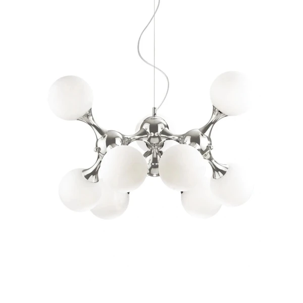 Підвісний світильник IDEAL LUX NODI E14 білий 082059 - Фото 1