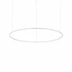 Підвісний світильник Ideal Lux HULAHOOP 50Вт 3000К білий 258751