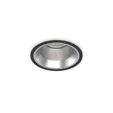 Ideal Lux OFF 15Вт 4000К чорний 266565. Стельовий світильник