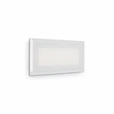 Ideal Lux INDIO 8Вт 3000К білий 255804. Вбудований вуличний світильник