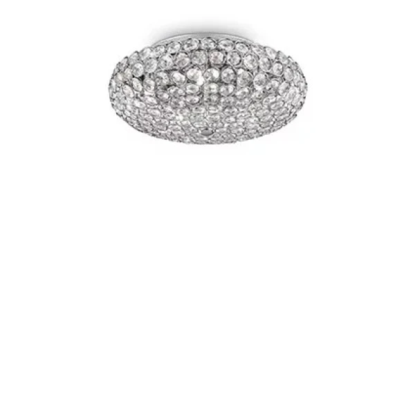 Пристельова люстра Ideal Lux KING G9 прозорий 075419