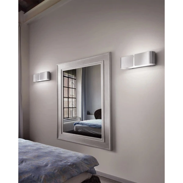 Бра IDEAL LUX CLIP E27 білий 014166 - Фото 2