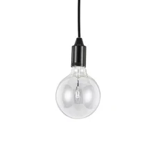 Ideal Lux EDISON E27 чорний 113319. Підвісний світильник