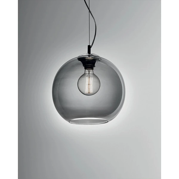 Підвісний світильник Ideal Lux NEMO E27 10Вт сірий 094236 - Фото 5