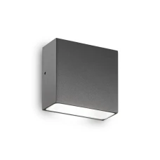 Ideal Lux TETRIS G9 сірий 113753. Фасадний світильник
