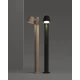 Вуличний стовпчик IDEAL LUX GAS GU10 коричневий 213101
