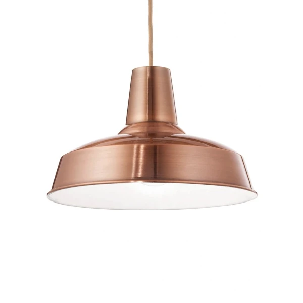 Підвісний світильник IDEAL LUX MOBY E27 мідний 093697 - Фото 1