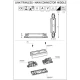 Середній конектор IDEAL LUX LINK TRIMLESS чорний 227597