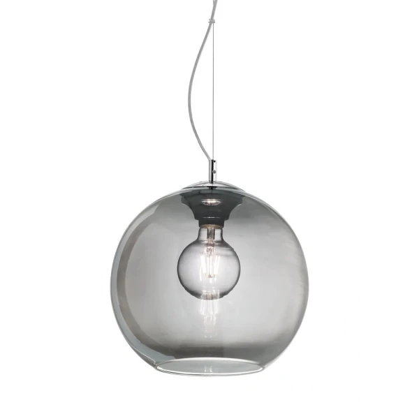 Підвісний світильник Ideal Lux NEMO E27 10Вт сірий 094236 - Фото 1