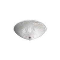 Ideal Lux SHELL E27 прозорий 008608. Стельовий світильник