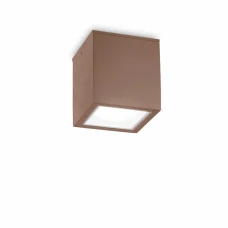 Ideal Lux TECHO GU10 коричневий 251547. Вуличний стельовий світильник