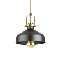 Ideal Lux ERIS E27 чорний 249056. Підвісний світильник