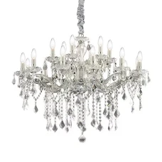 Ideal Lux FLORIAN E14 прозорий 075150. Люстра-свічка