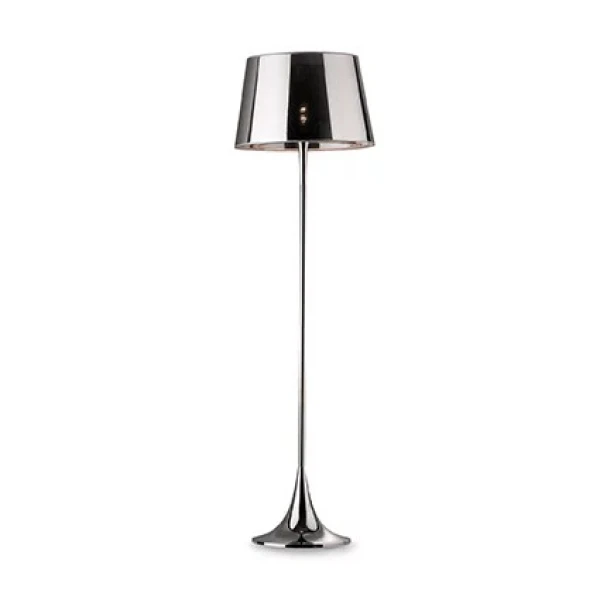 Торшер Ideal Lux LONDON CROMO E27 сірий 032382