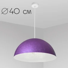 Imperium Light Alps E27 бузковий, білий 07140.55.01. Світильник підвісний