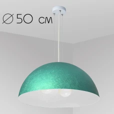Imperium Light Alps E27 зелений, білий 07350.57.01. Світильник підвісний