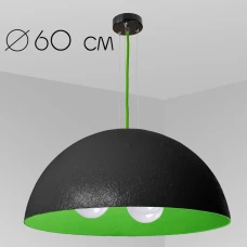 Imperium Light Alps E27 чорний, салатовий 07360.05.41. Світильник підвісний