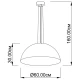 Підвісний світильник Imperium Light Alps E27 антична бронза, червоне золото 07360.21.48