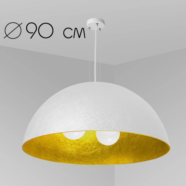 Підвісний світильник Imperium Light Alps E27 білий, червоне золото 07390.01.48 - Фото 1