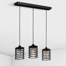 Imperium Light Tesla E27 чорний 107315.05.05. Світильник підвісний