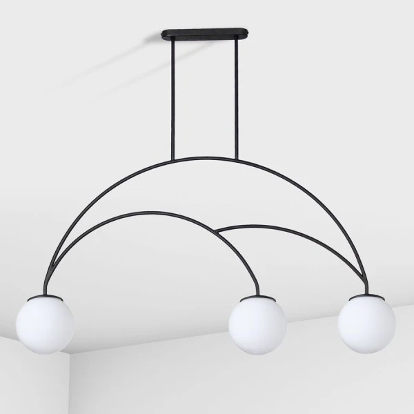 Підвісний світильник Imperium Light Moon E14 чорний, білий 114387.05.01 - Фото 1