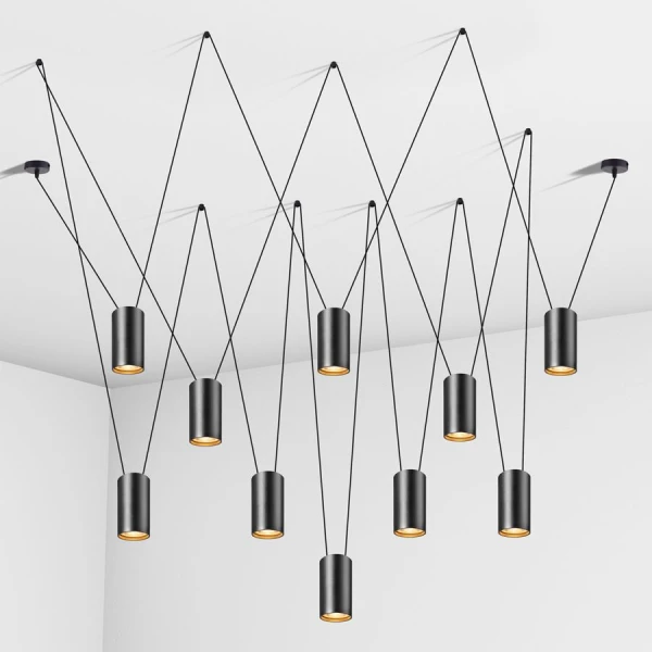 Світильник підвісний Imperium Light Accent GU10 чорний 1391010.05.05 - Фото 1