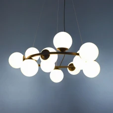 Imperium Light Frost E14 чорний, білий 1401280.05.01. Підвісна люстра