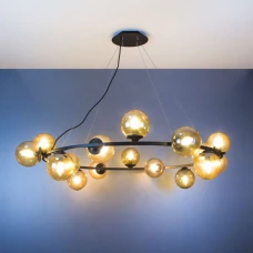 Imperium Light Frost E14 чорний, коричневий 14016100.05.23. Підвісна люстра