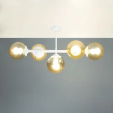 Imperium Light Frost E14 білий, коричневий 140570.01.23. Пристельова люстра