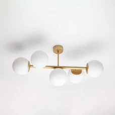 Imperium Light Frost E14 золото, білий 140570.12.01. Пристельова люстра