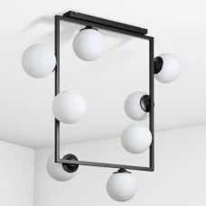 Imperium Light Frost E14 чорний, білий 140962.05.01. Світильник підвісний